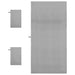 Set de Prosoape Sport 3 pcs Gri închis Poliester și poliamidă - WALTI WALTI