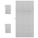 Set de Prosoape Sport 3 pcs Gri Poliester și poliamidă - WALTI WALTI