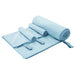 Set de Prosoape Sport 3 pcs albastru Poliester și poliamidă - WALTI WALTI