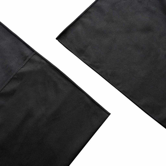 Prosoape pentru scaune de exterior 2 pcs Negru 130 x 60 cm - WALTI WALTI