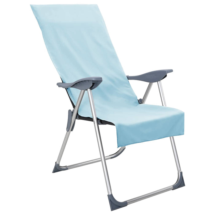 Prosoape pentru scaune de exterior 2 pcs albastru 130 x 60 cm - WALTI WALTI