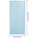 Prosoape pentru scaune de exterior 2 pcs albastru 130 x 60 cm - WALTI WALTI