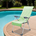 Prosoape pentru scaune de exterior 2 pcs Verde 130 x 60 cm - WALTI WALTI