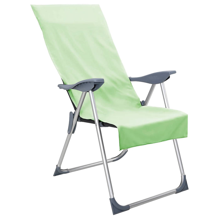 Prosoape pentru scaune de exterior 2 pcs Verde 130 x 60 cm - WALTI WALTI