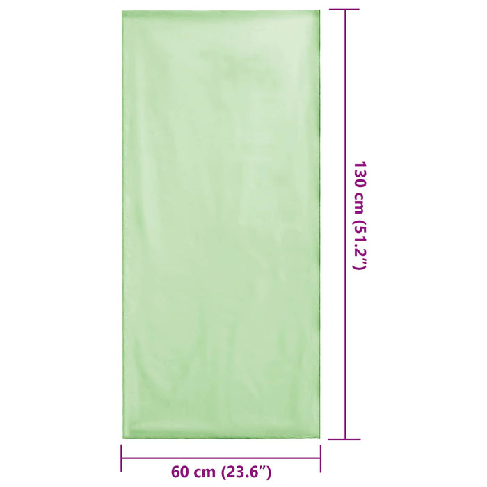 Prosoape pentru scaune de exterior 2 pcs Verde 130 x 60 cm - WALTI WALTI