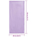 Prosoape pentru scaune de exterior 2 pcs Violet 130 x 60 cm - WALTI WALTI