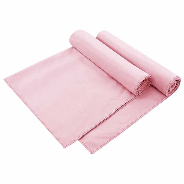 Prosoape pentru scaune de exterior 2 pcs Roz 130 x 60 cm - WALTI WALTI