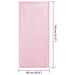 Prosoape pentru scaune de exterior 2 pcs Roz 130 x 60 cm - WALTI WALTI