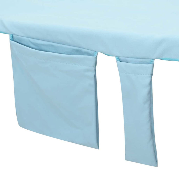 Prosoape pentru șezlong 2 buc. albastru 210 x 75 cm WALTI