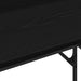 Birou cu raft Stejar negru 100 x 50 x 86.5 cm Lemn compozit - WALTI WALTI