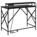 Birou cu raft Stejar negru 100 x 50 x 86.5 cm Lemn compozit - WALTI WALTI