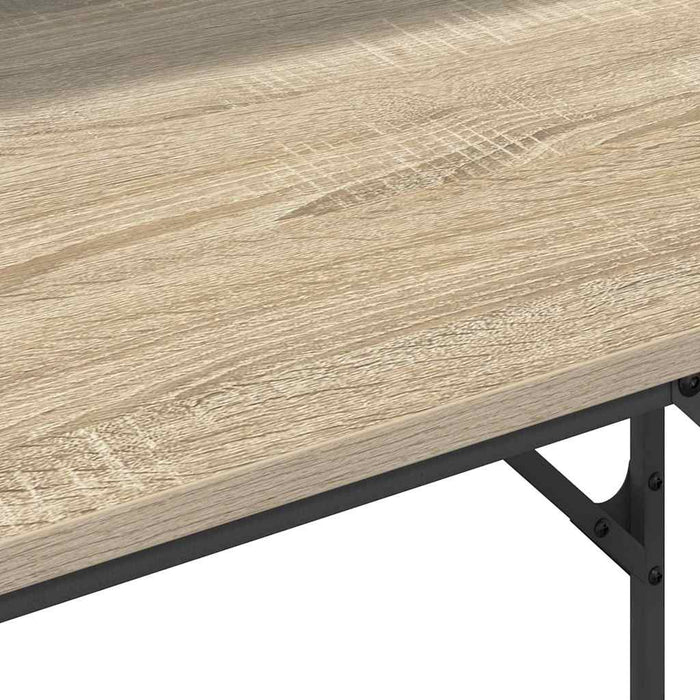 Birou cu raft Stejar sonoma 100 x 50 x 86.5 cm Lemn compozit - WALTI WALTI