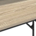 Birou cu raft Stejar sonoma 100 x 50 x 86.5 cm Lemn compozit - WALTI WALTI