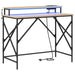 Birou cu raft Stejar sonoma 100 x 50 x 86.5 cm Lemn compozit - WALTI WALTI