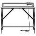 Birou cu raft sonoma gri 100 x 50 x 86.5 cm Lemn compozit - WALTI WALTI