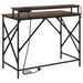 Birou cu raft Stejar brun 100 x 50 x 86.5 cm Lemn compozit - WALTI WALTI
