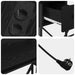 Birou cu sertar Stejar negru 120 x 79 x 86.5 cm Lemn compozit - WALTI WALTI
