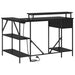 Birou cu sertar Stejar negru 120 x 79 x 86.5 cm Lemn compozit - WALTI WALTI