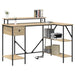 Birou cu sertar Stejar sonoma 120 x 79 x 86.5 cm Lemn compozit - WALTI WALTI