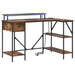Birou cu sertar Stejar afumat 120 x 79 x 86.5 cm Lemn compozit - WALTI WALTI
