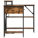 Birou cu sertar Stejar afumat 120 x 79 x 86.5 cm Lemn compozit - WALTI WALTI