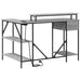Birou cu sertar sonoma gri 120 x 79 x 86.5 cm Lemn compozit - WALTI WALTI