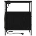 Dulap de noapte Stejar Negru 30 x 48 x 61 cm Lemn compozit - WALTI WALTI