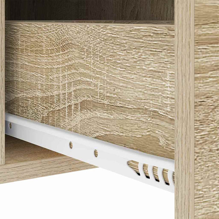 Dulap de noapte Stejar Sonoma 30 x 48 x 61 cm Lemn compozit - WALTI WALTI