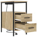 Dulap de noapte cu sertar 2 pcs Stejar Sonoma 30 x 48 x 61 cm - WALTI WALTI