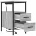 Dulap de noapte 2 pcs Gri Sonoma 30 x 48 x 61 cm Lemn compozit - WALTI WALTI