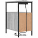 Dulap de noapte 2 pcs Gri Sonoma 30 x 48 x 61 cm Lemn compozit - WALTI WALTI