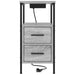 Dulap de noapte 2 pcs Gri Sonoma 30 x 48 x 61 cm Lemn compozit - WALTI WALTI