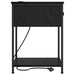 Dulap de noapte cu sertar 2 pcs Stejar Negru 42 x 41 x 56 cm - WALTI WALTI