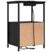 Dulap de noapte cu sertar 2 pcs Stejar Negru 40 x 31 x 60 cm - WALTI WALTI