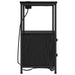 Dulap de noapte cu sertar 2 pcs Stejar Negru 40 x 31 x 60 cm - WALTI WALTI