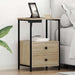 Dulap de noapte cu sertar 2 pcs Stejar Sonoma 40 x 31 x 60 cm - WALTI WALTI