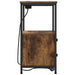 Dulap de noapte Stejar fumuriu 40 x 31 x 60 cm Lemn compozit - WALTI WALTI