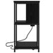 Dulap de noapte Stejar Negru 38 x 31 x 61 cm Lemn compozit - WALTI WALTI