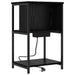 Dulap de noapte 2 pcs Stejar Negru 38 x 31 x 61 cm - WALTI WALTI