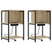 Dulap de noapte 2 pcs Stejar Sonoma 38 x 31 x 61 cm - WALTI WALTI