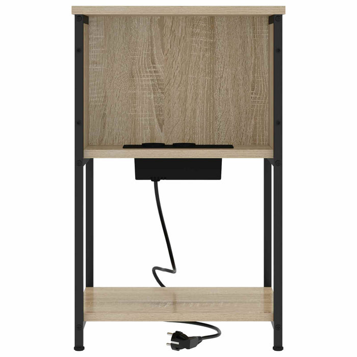 Dulap de noapte 2 pcs Stejar Sonoma 38 x 31 x 61 cm - WALTI WALTI