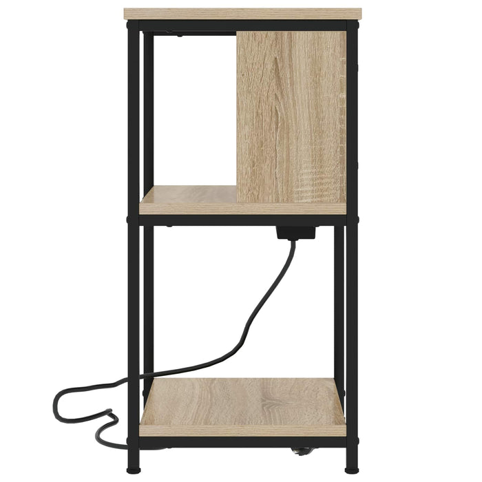 Dulap de noapte 2 pcs Stejar Sonoma 38 x 31 x 61 cm - WALTI WALTI