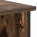 Dulap de noapte Stejar fumuriu 38 x 31 x 61 cm Lemn compozit - WALTI WALTI
