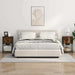Dulap de noapte Stejar fumuriu 38 x 31 x 61 cm Lemn compozit - WALTI WALTI