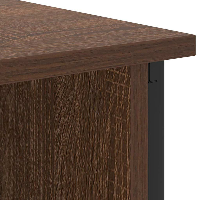 Dulap de noapte 2 pcs Stejar închis 38 x 31 x 61 cm - WALTI WALTI