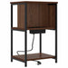 Dulap de noapte 2 pcs Stejar închis 38 x 31 x 61 cm - WALTI WALTI