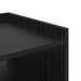 Dulap de noapte Stejar Negru 40 x 40 x 61 cm Lemn compozit - WALTI WALTI