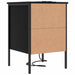 Dulap de noapte Stejar Negru 42 x 41 x 61 cm Lemn compozit - WALTI WALTI