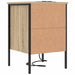 Dulap de noapte cu sertar 2 pcs Stejar Sonoma 42 x 41 x 61 cm - WALTI WALTI