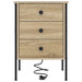 Dulap de noapte cu sertar 2 pcs Stejar Sonoma 42 x 41 x 61 cm - WALTI WALTI